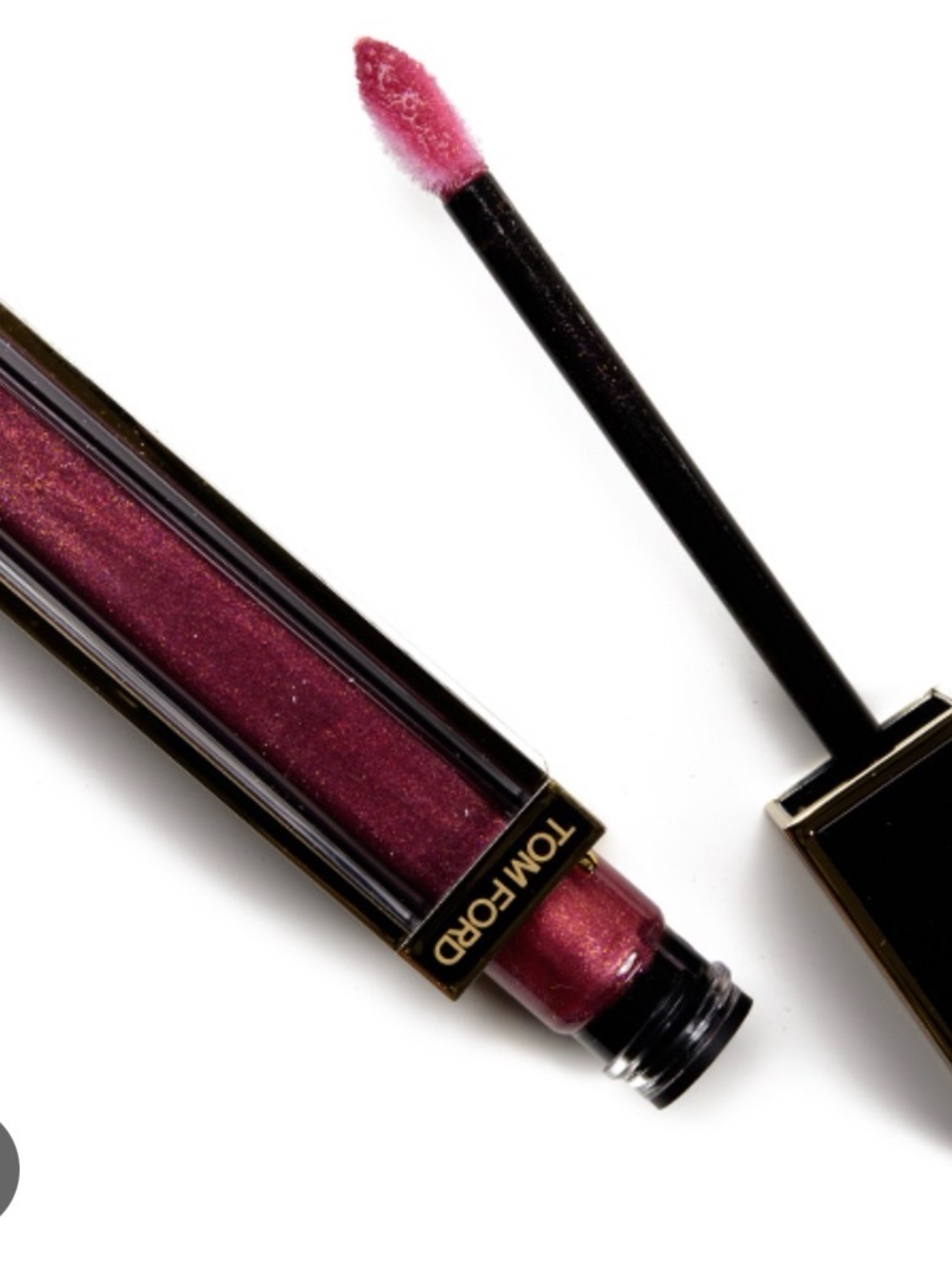 Tom Ford Lip Gloss 24 Honeyed Coral Luxury Gloss— Shimmery Rose Pink NIB - Picture 4 of 4
